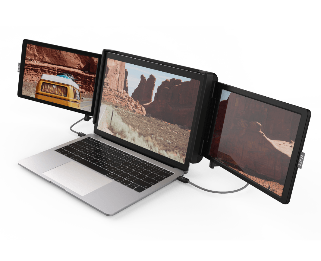 Monitor portátil Trio para portátil, pantalla IPS Full HD de 12,5