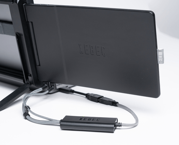 ADESEVEN PORTABLE TRI-SCREEN(＋Mハブ＋専用ポーチ) The Tri-Screen 2 Adapter – Xebec